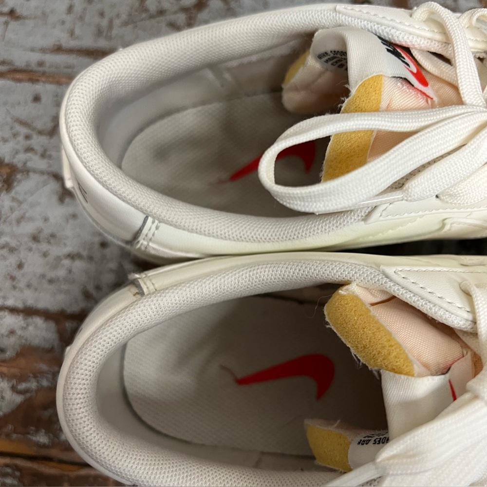 Nike Blazer Low Platform Sneakers in Triple Sail - Picture 6 of 11